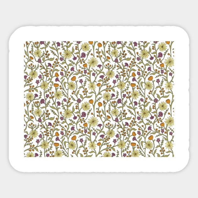 Flower Pattern Sticker by StephReyns